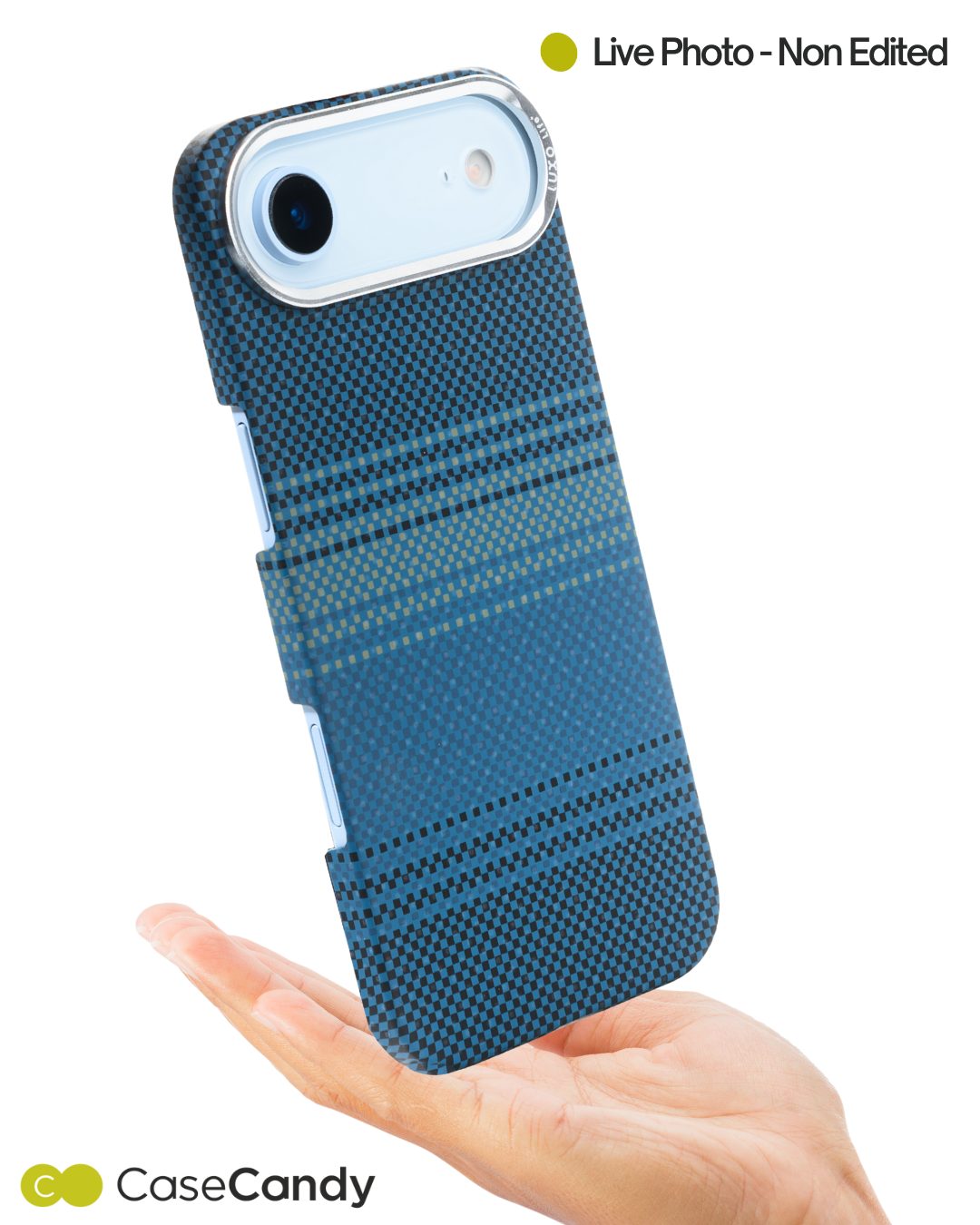 Corrugated Wave Pattern Glossy Case for iPhone 17 Air White Pattern (2) Corrugated Wave Pattern Glossy Case for iPhone 17 Air White Pattern (2)