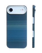 Corrugated Wave Pattern Glossy Case for iPhone 17 Air White Pattern (3)