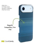 Corrugated Wave Pattern Glossy Case for iPhone 17 Air White Pattern (4)