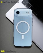 Corrugated Wave Pattern Glossy Case for iPhone 17 Air White Pattern (5)
