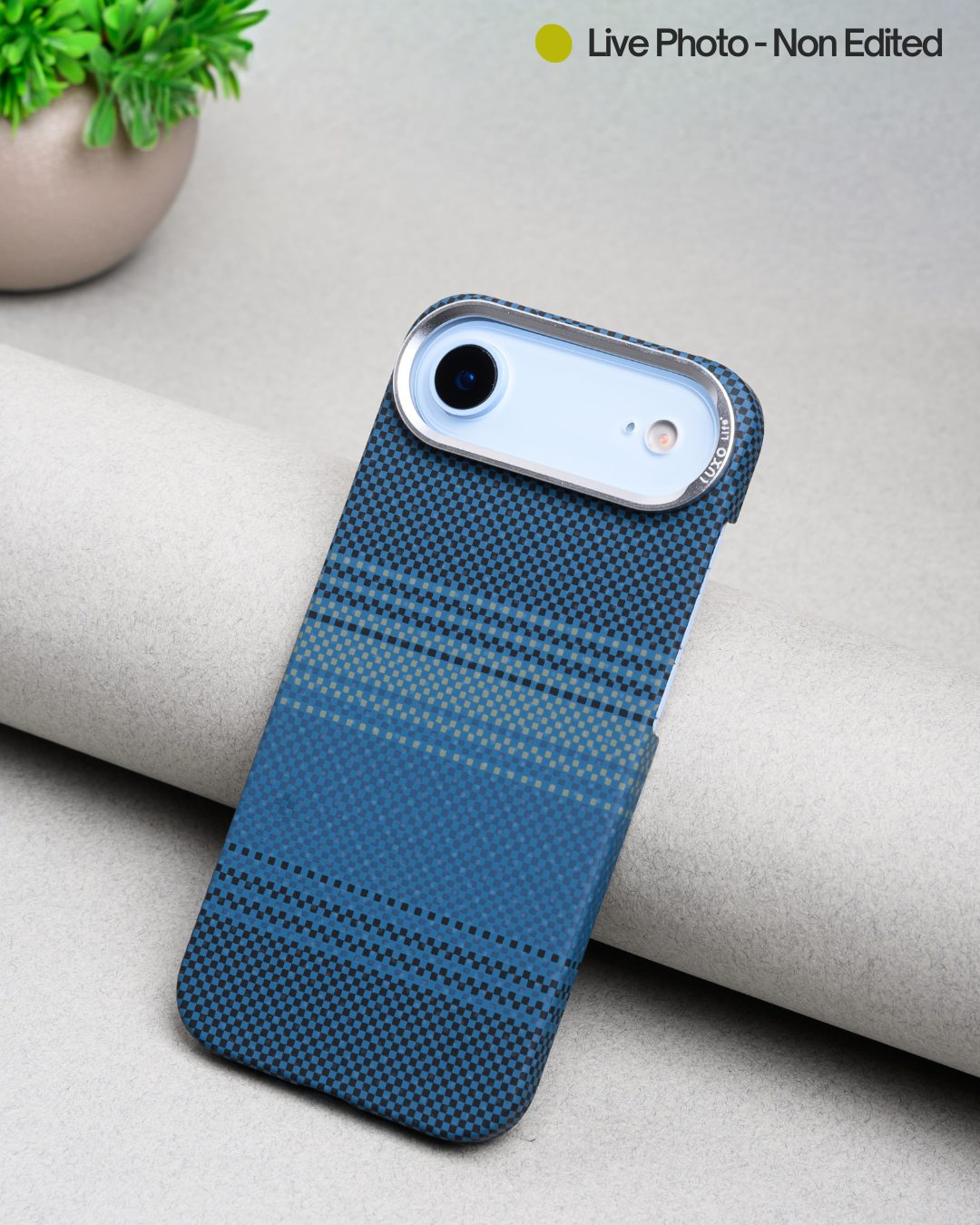 Corrugated Wave Pattern Glossy Case for iPhone 17 Air White Pattern (7) Corrugated Wave Pattern Glossy Case for iPhone 17 Air White Pattern (7)