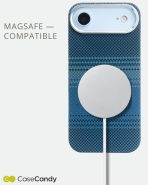 Corrugated Wave Pattern Glossy Case for iPhone 17 Air White Pattern (8)