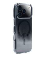 Corrugated Wave Pattern Glossy Case for iPhone 17 Pro 17 Pro Max