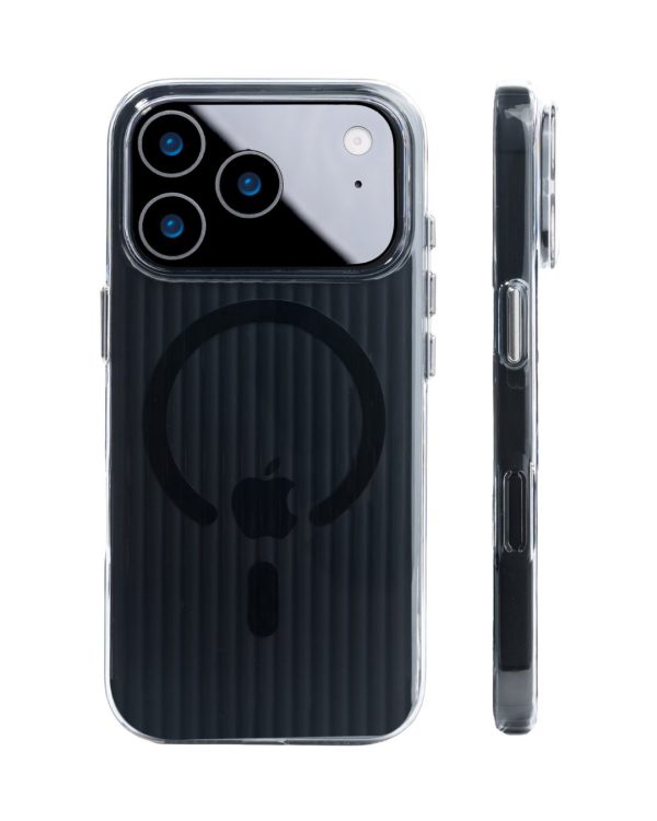 Corrugated Wave Pattern Glossy Case for iPhone 17 Pro 17 Pro Max (3)