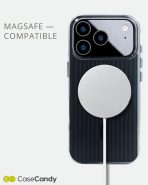 Corrugated Wave Pattern Glossy Case for iPhone 17 Pro 17 Pro Max (8)