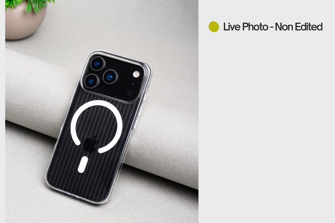 Corrugated Wave Pattern Glossy Case for iPhone 17 Pro 17 Pro Max White Pattern (2)