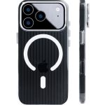 Corrugated Wave Pattern Glossy Case for iPhone 17 Pro 17 Pro Max White Pattern (3)