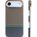 MagSafe Carbon Fiber Case for iPhone 17 Air Golden Pattern (3)