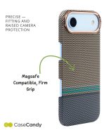 MagSafe Carbon Fiber Case for iPhone 17 Air Golden Pattern (4)