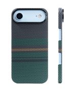 MagSafe Carbon Fiber Case for iPhone 17 Air Green Pattern (3)