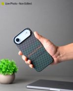 MagSafe Carbon Fiber Case for iPhone 17 Air Green Pattern (6)