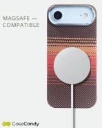 MagSafe Carbon Fiber Case for iPhone 17 Air Red Pattern (8)