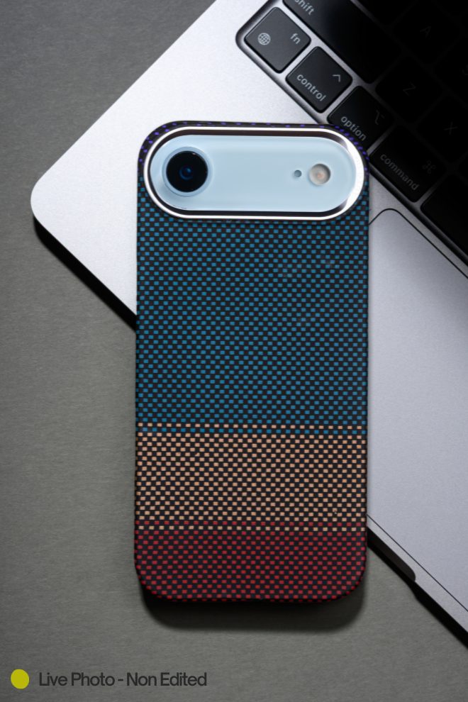 MagSafe Carbon Fiber Case for iPhone 17 Air Triadic Pattern