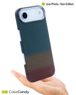 MagSafe Carbon Fiber Case for iPhone 17 Air Triadic Pattern (2)