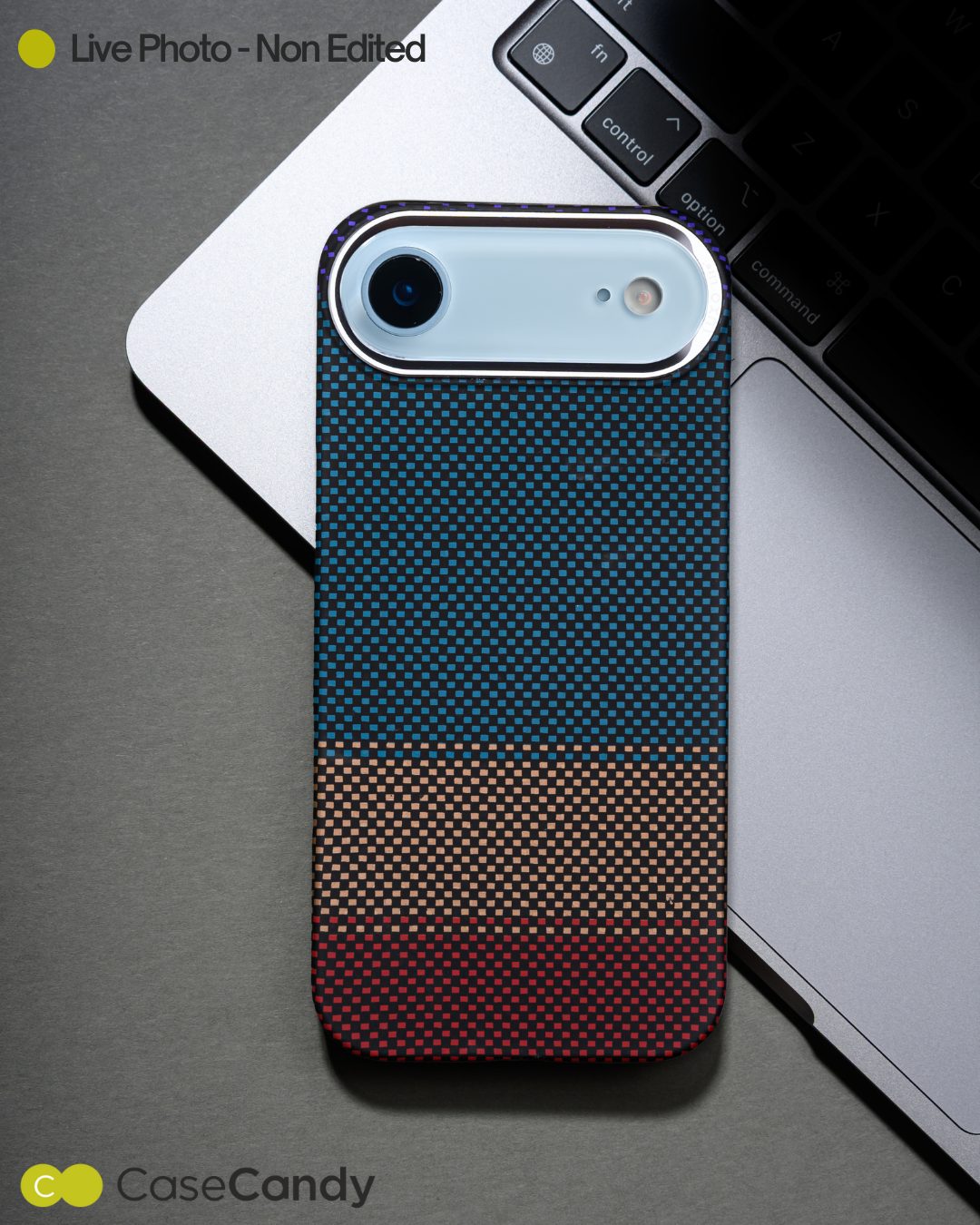 MagSafe Carbon Fiber Case for iPhone 17 Air Triadic Pattern (5) MagSafe Carbon Fiber Case for iPhone 17 Air Triadic Pattern (5)