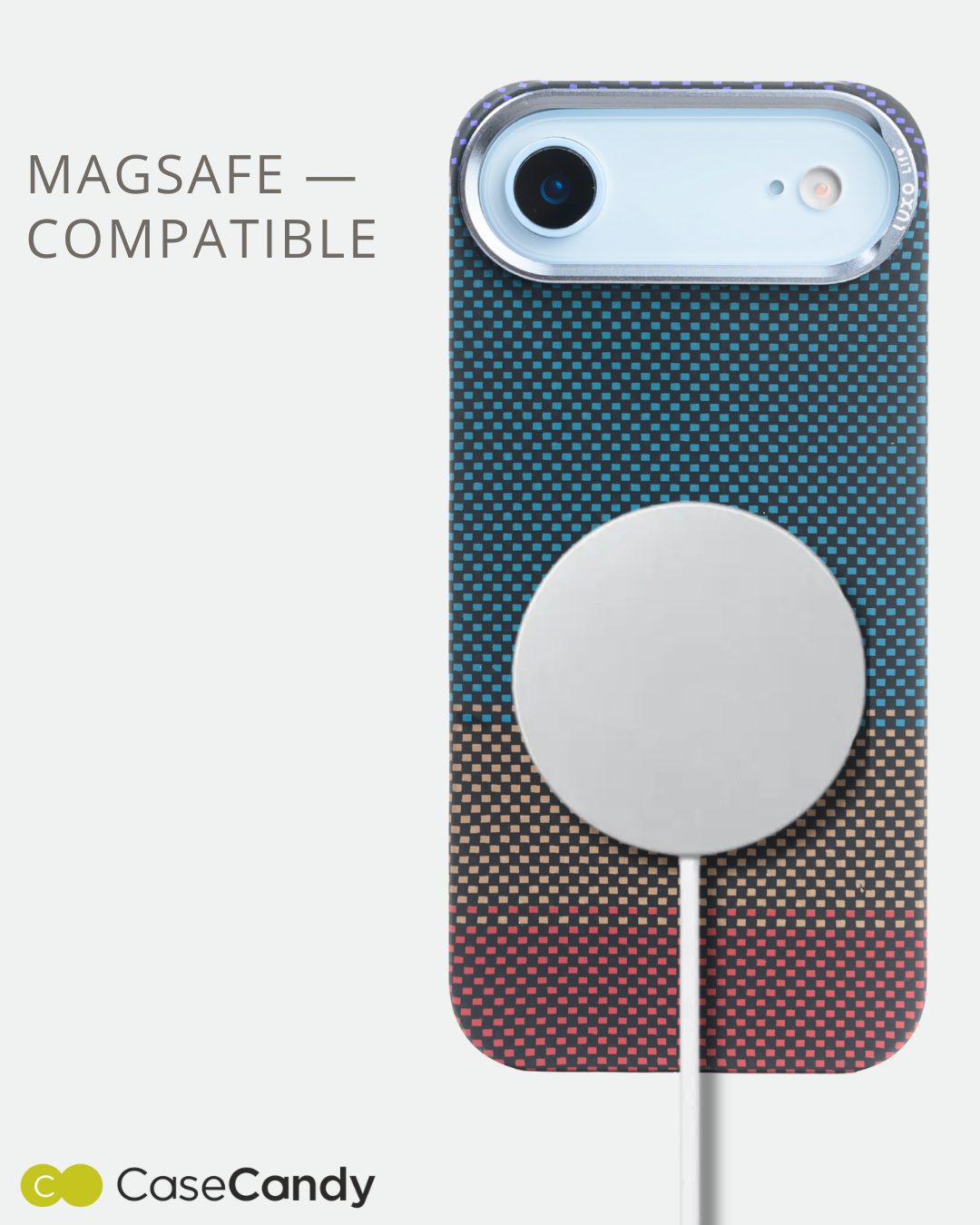 MagSafe Carbon Fiber Case for iPhone 17 Air Triadic Pattern (8) MagSafe Carbon Fiber Case for iPhone 17 Air Triadic Pattern (8)