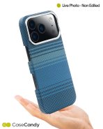 MagSafe Carbon Fiber Case for iPhone 17 Pro 17 Pro Max Blue Pattern (2)