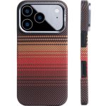 MagSafe Carbon Fiber Case for iPhone 17 Pro 17 Pro Max Red Pattern (3)