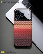 MagSafe Carbon Fiber Case for iPhone 17 Pro 17 Pro Max Red Pattern (6)