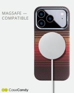 MagSafe Carbon Fiber Case for iPhone 17 Pro 17 Pro Max Red Pattern (9)