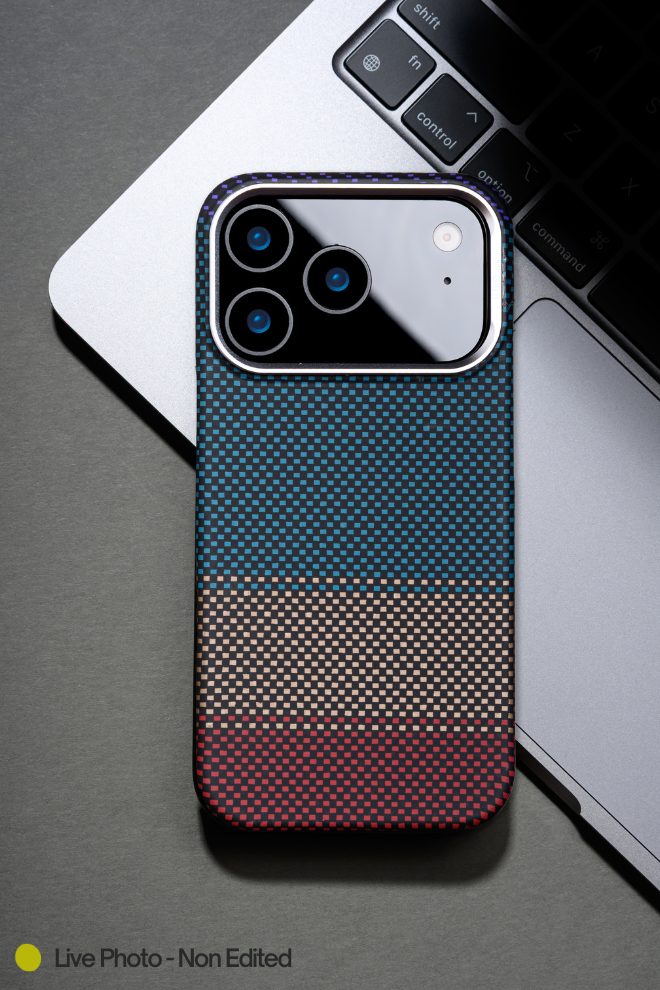 MagSafe Carbon Fiber Case for iPhone 17 Pro 17 Pro Max Tridic Pattern
