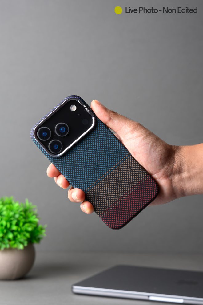 MagSafe Carbon Fiber Case for iPhone 17 Pro 17 Pro Max Tridic Pattern (2)