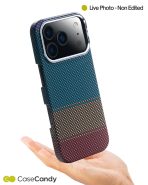 MagSafe Carbon Fiber Case for iPhone 17 Pro 17 Pro Max Tridic Pattern (2)