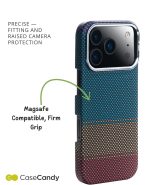 MagSafe Carbon Fiber Case for iPhone 17 Pro 17 Pro Max Tridic Pattern (5)