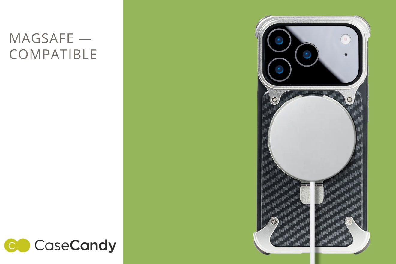 MagSafe Titanium Mechanical Case for iPhone 17 Pro 17 Pro Max