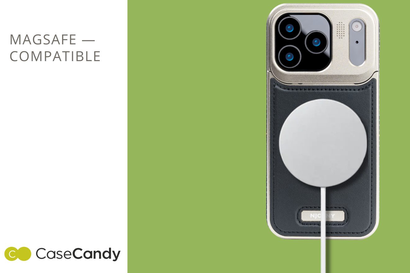 MagSafe Titanium Mechanical Case for iPhone 17 Pro 17 Pro Max