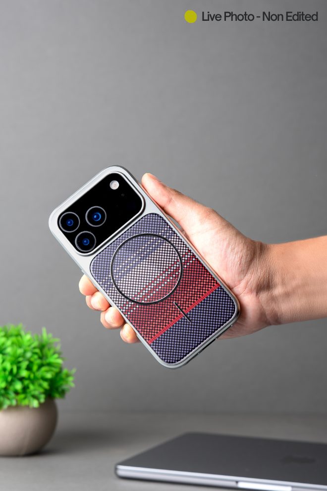 Metallic Carbon Fiber Case for iPhone 17 Pro 17 Pro Max MagSafe Compatible (2)