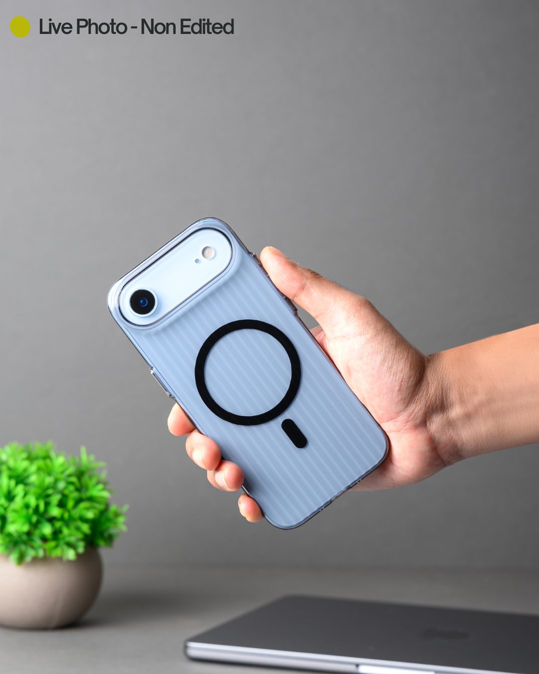 Metallic Vegan Leather Aroma Case for iPhone 17 Pro 17 Pro Max Golden (6) Corrugated Wave Pattern Glossy Case for iPhone 17 Air – Black Pattern