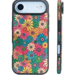 Vintage Floral Blue Leather Case for iPhone 17 Air (3)