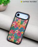 Vintage Floral Blue Leather Case for iPhone 17 Air (7)