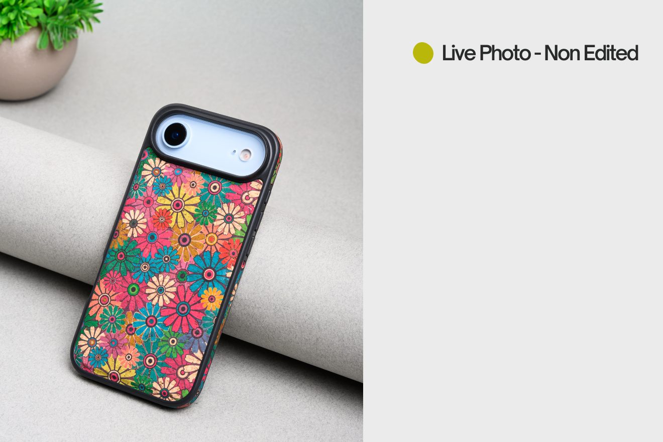 Vintage Floral Blue Leather Case for iPhone 17 Air MagSafe Compatible (2)