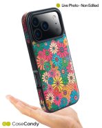 Vintage Floral Leather Case for iPhone 17 Pro 17 Pro Max (2)