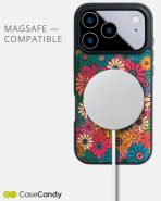 Vintage Floral Leather Case for iPhone 17 Pro 17 Pro Max (8)