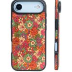 Vintage Floral Red Leather Case for iPhone 17 Air MagSafe Compatible 3.jpg