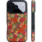 Vintage Floral Red Leather Case for iPhone 17 Pro 17 Pro Max MagSafe Compatible (3)