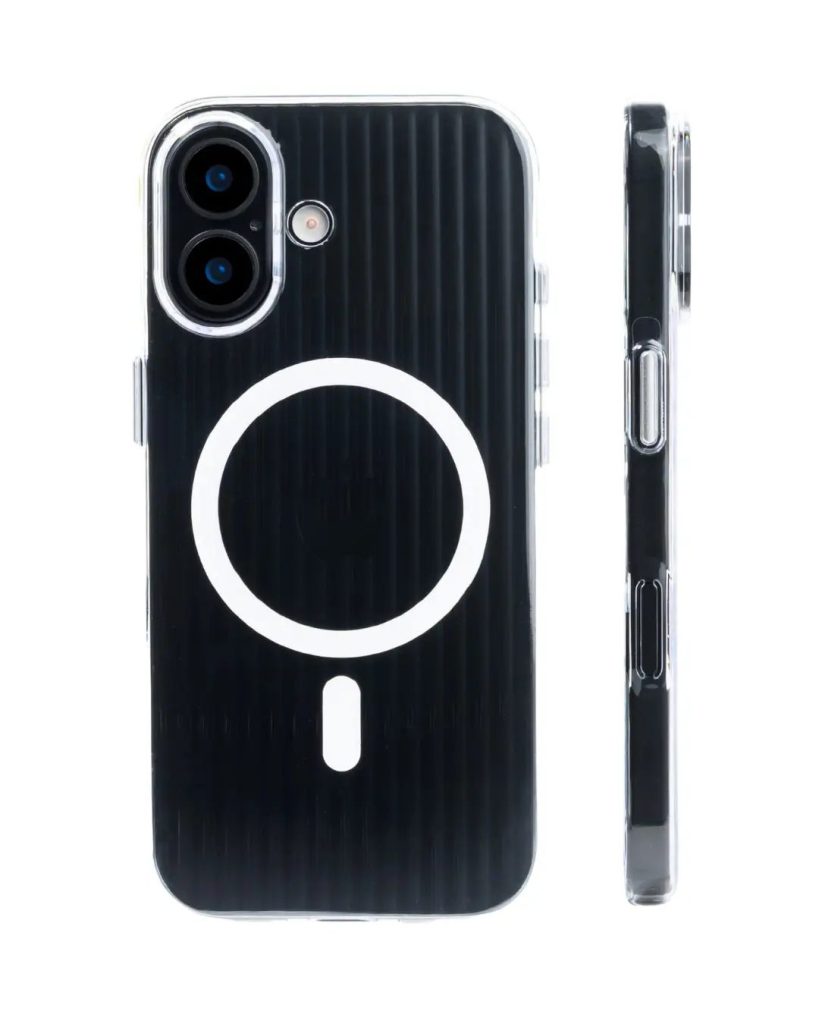 Corrugated Wave Pattern Glossy Case for iPhone 17 E2 80 93 White Pattern 3.jpg