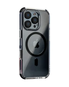 MagSafe Black Bumper Transparent Case for iPhone 16 pro max 600x750.jpg MagSafe Black Bumper Transparent Case for iPhone 16 pro max 600x750.jpg