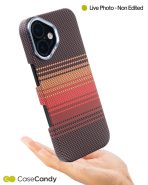 MagSafe Carbon Fiber Case for iPhone 17 Fiery Red Pattern (2)