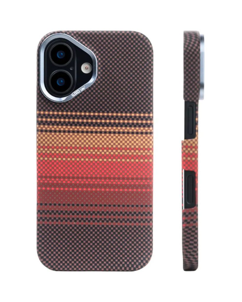 MagSafe Carbon Fiber Case for iPhone 17 Fiery Red Pattern 3.jpg