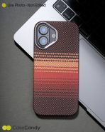 MagSafe Carbon Fiber Case for iPhone 17 Fiery Red Pattern (5)
