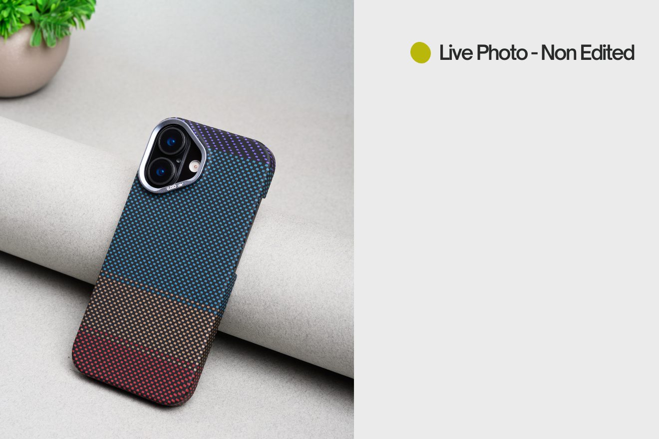 MagSafe Carbon Fiber Case for iPhone 17 Triadic Pattern (2)