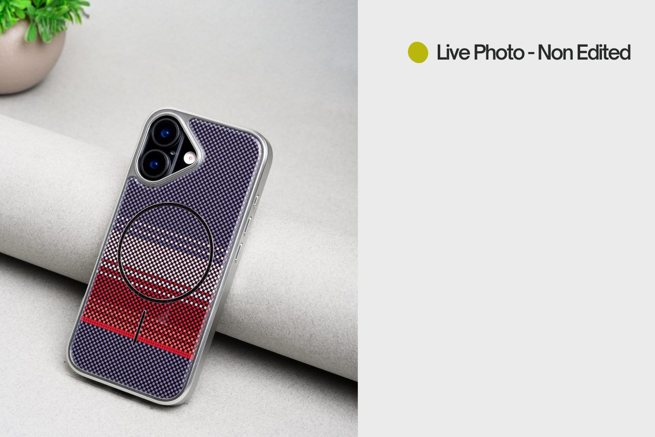 Metallic Carbon Fiber Case for iPhone 17 – MagSafe Compatible (2)