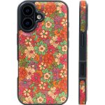 Vintage Floral Red Leather Case for iPhone 17 MagSafe Compatible (3)