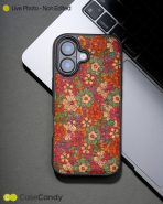 Vintage Floral Red Leather Case for iPhone 17 MagSafe Compatible (5)